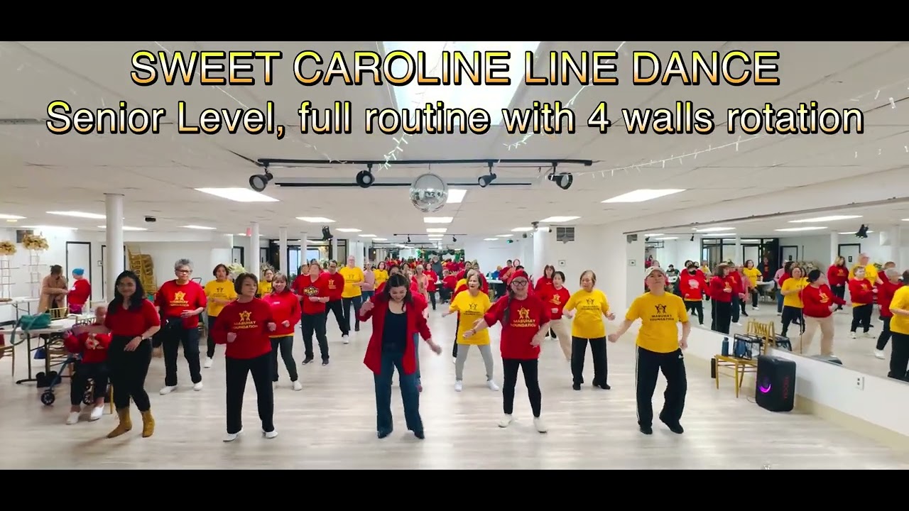 SWEET CAROLINE LINE DANCE 