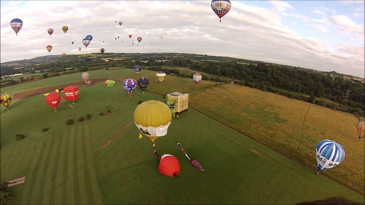Bristol International Balloon Fiesta 2013 Sat 10th August AM Mass Launch
