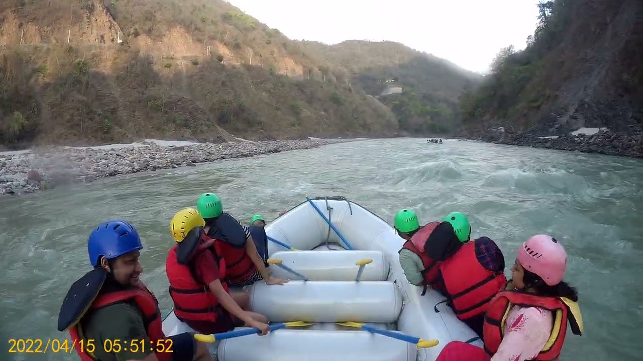 Rishikesh Rafting video 