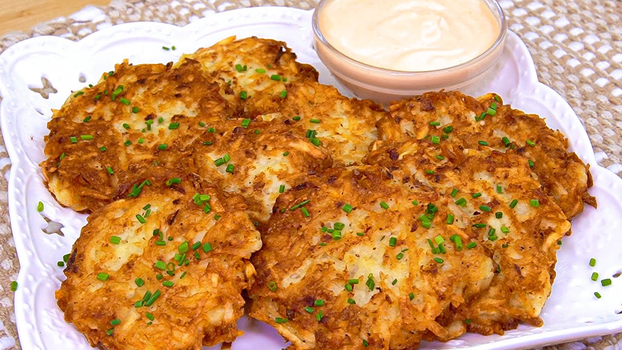 Jak zrobić latkes ziemniaczane! Ulubione śniadanie całej rodziny! Przepis ASMR!
