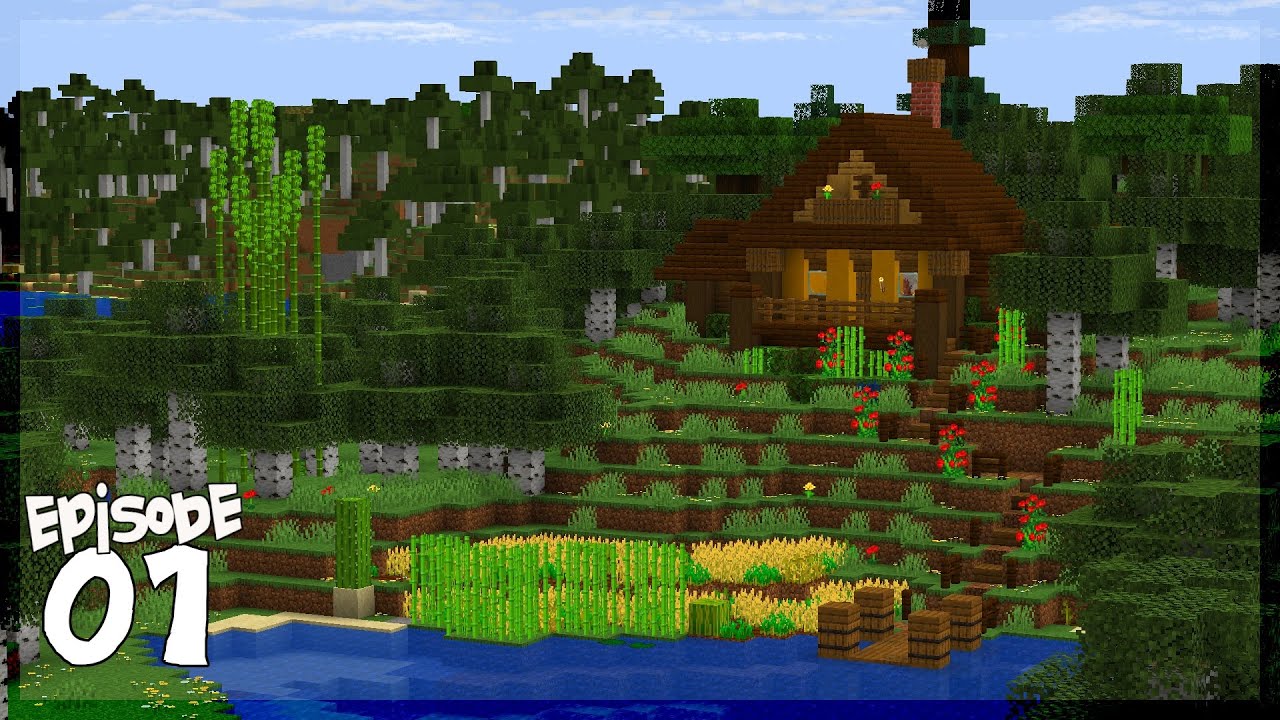Новое приключение в вечном мире Minecraft!