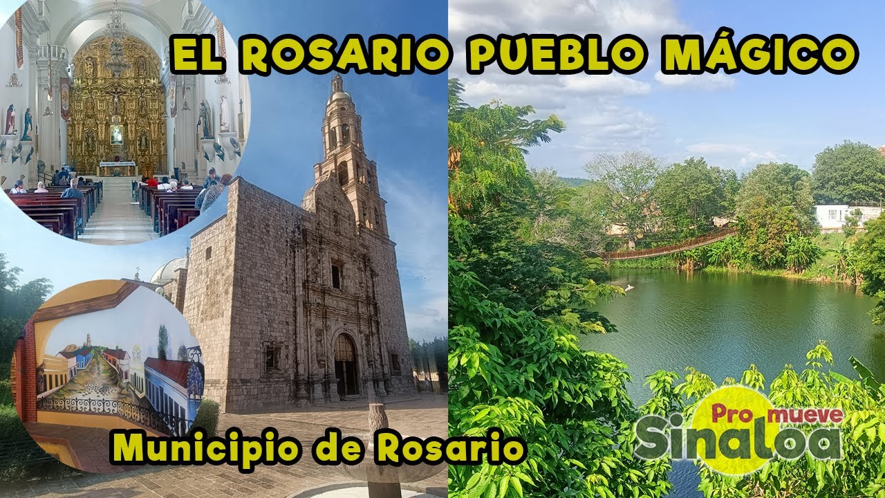 Recorriendo el pueblo mágico de El Rosario, Sinaloa.