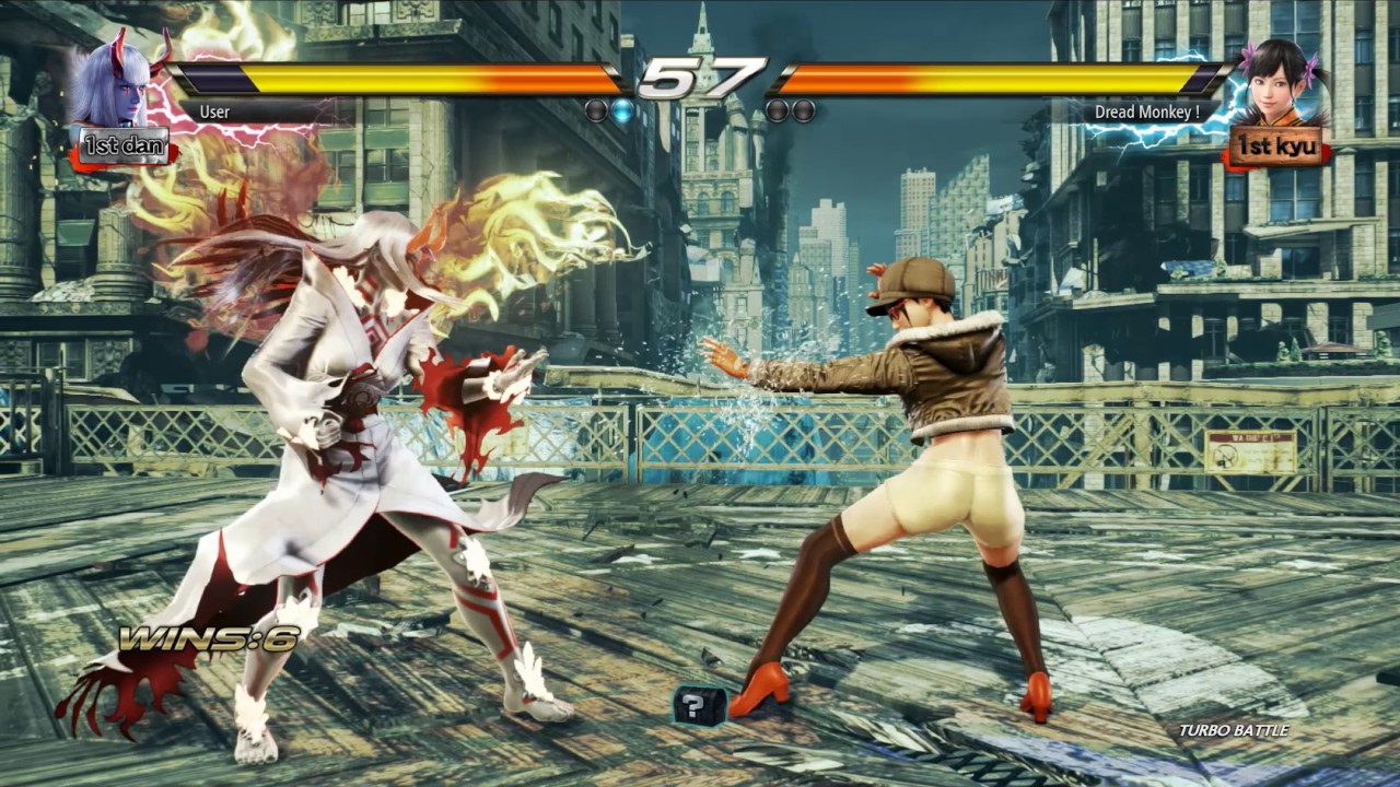 Tekken 7 Devil Kazumi raiding the Treasure mode