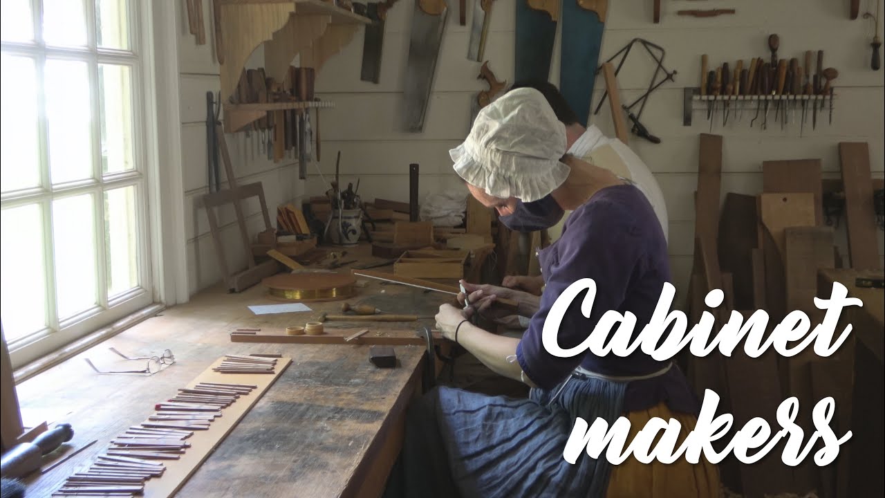 Visiting the Cabinetmaker (Colonial Williamsburg, Part 44)
