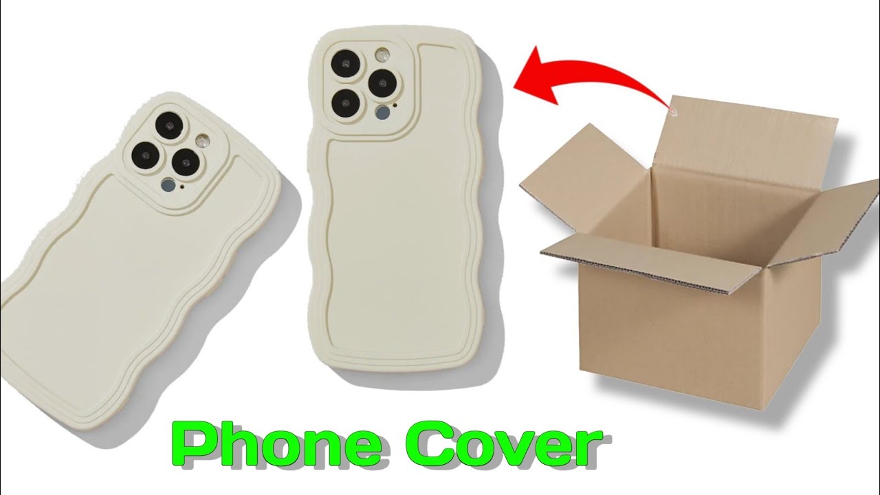 Phone Cover Making at Home use Cardboard || Craft Idea use Cardboard