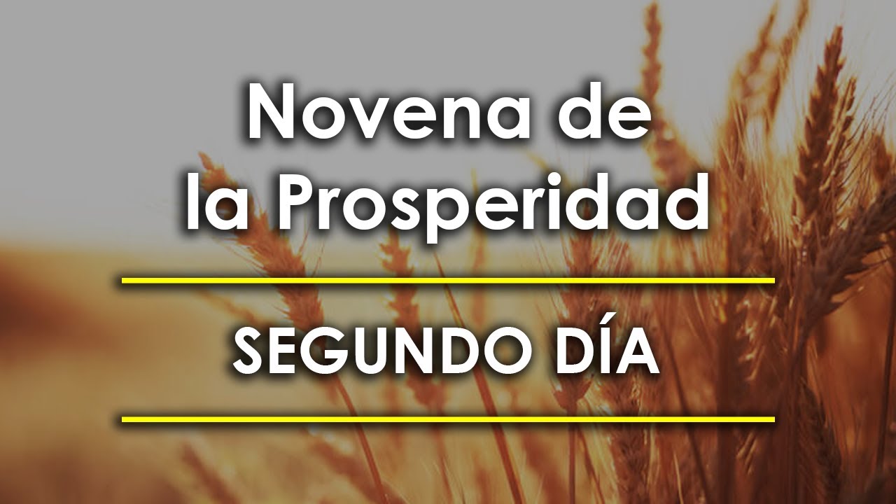 Novena de la Prosperidad - Día 2