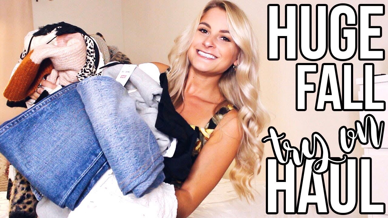 INSANELY GIANT FALL TRY-ON HAUL
