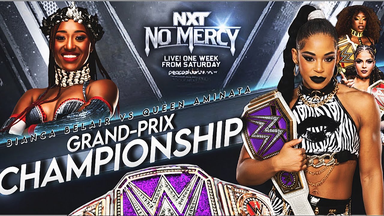Bianca Belair w/ Naomi & Jaida Parker vs Queen Aminata - Grand-Prix Championship