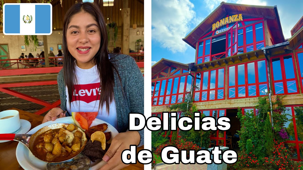 DESAYUNÉ en RESTAURANTE EXCLUSIVO BONANZA FRAIJANES en GUATEMALA 🇬🇹 | Celinaz