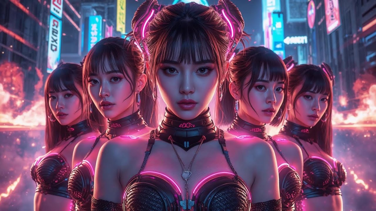 NEON K-POP WARRIORS| 1 HOUR NON-STOP PARTY MIX