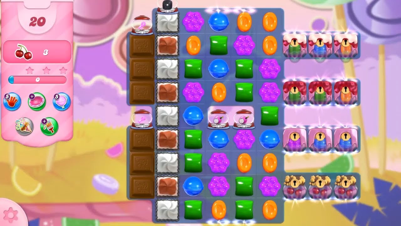Candy Crush Saga Level 3124 NO BOOSTERS