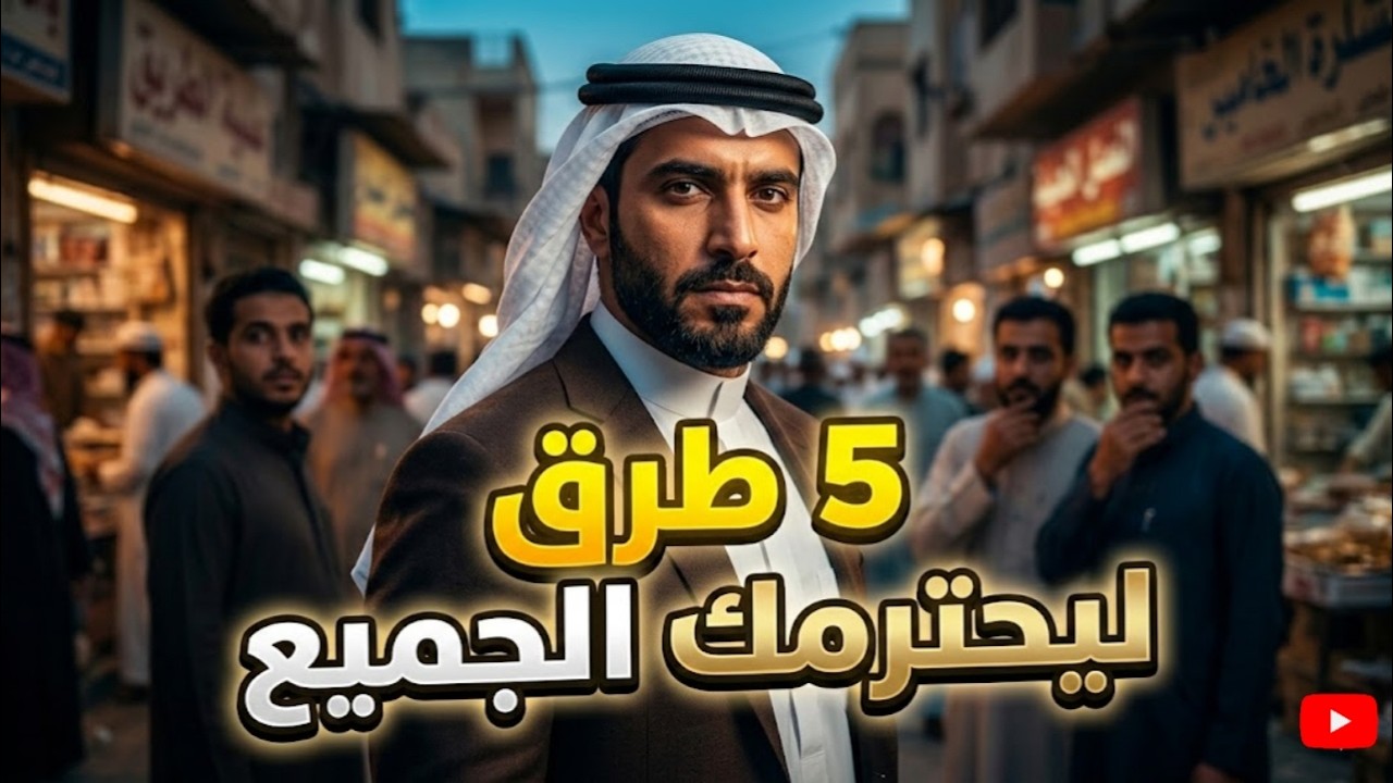 افعل هذه الأشياء الخمسة وسيحترمك الجميع 💡