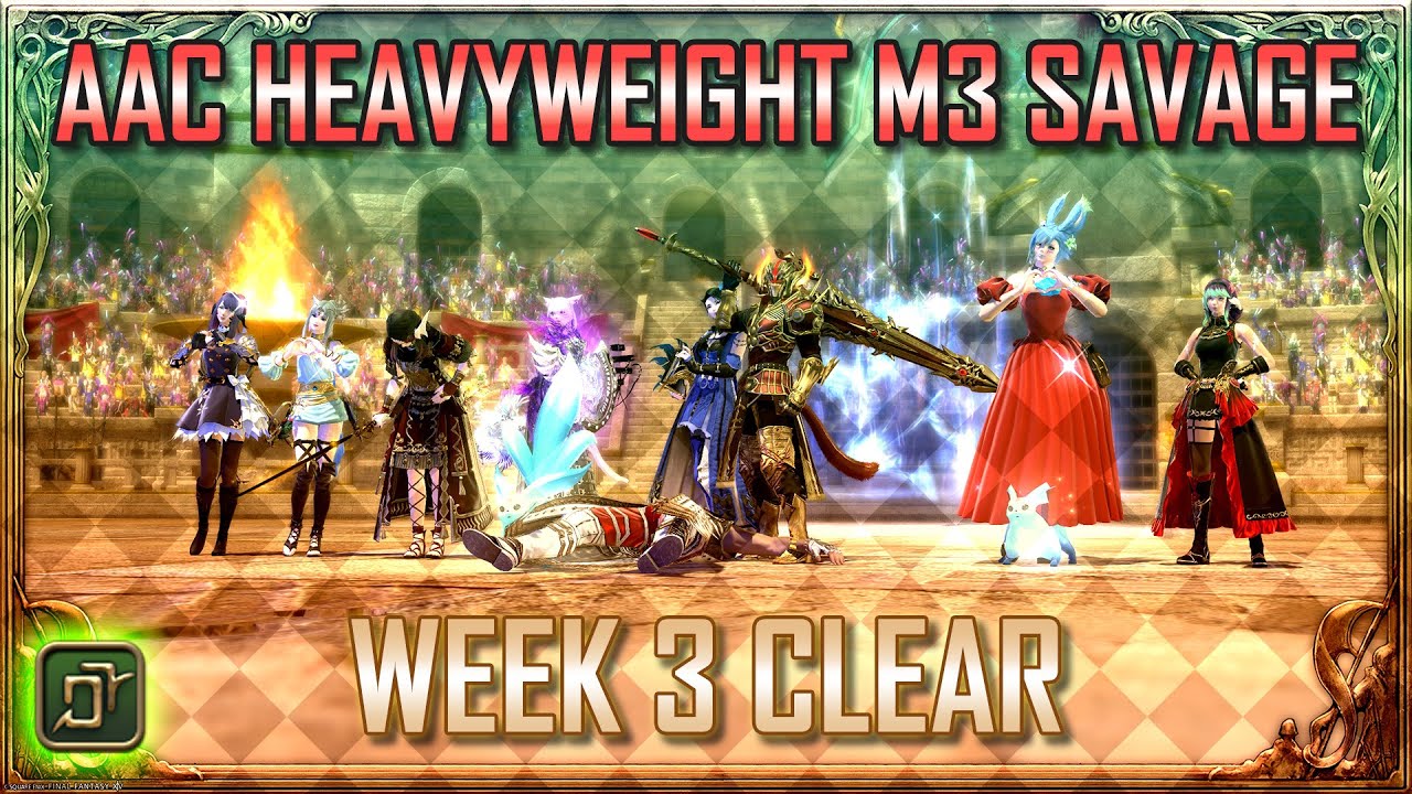 AAC Heavyweight M3 Savage (M11S) Week 3 Clear - AST POV [FFXIV: Dawntrail 7.4]