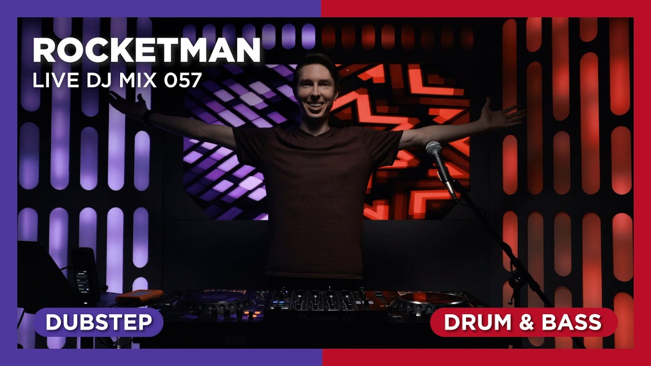 ROCKETMAN - Live DJ Mix 057 (Dubstep and DnB) from the Spaceship