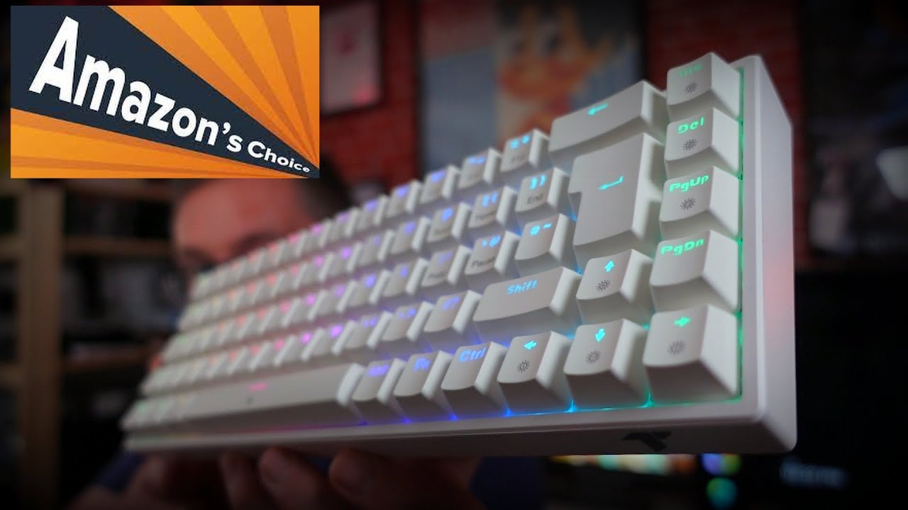 TECURS Wireless Mechanical RGB Gaming Keyboard  