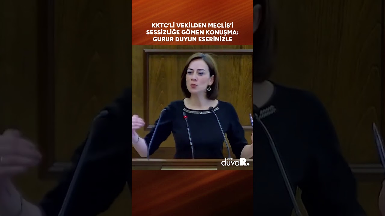 Kan donduran fuhuş &ccedil;arkını anlattı: KKTC'li vekil Derya Doğuş, Meclis&rsquo;te ateş p&uuml;sk&uuml;rd&uuml;! #shorts