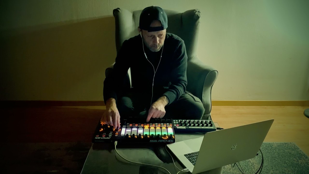Alex Fain 1 hour of #dubtechno live set with #ableton and #apc40mk2 + #Novation #Launchcontrol