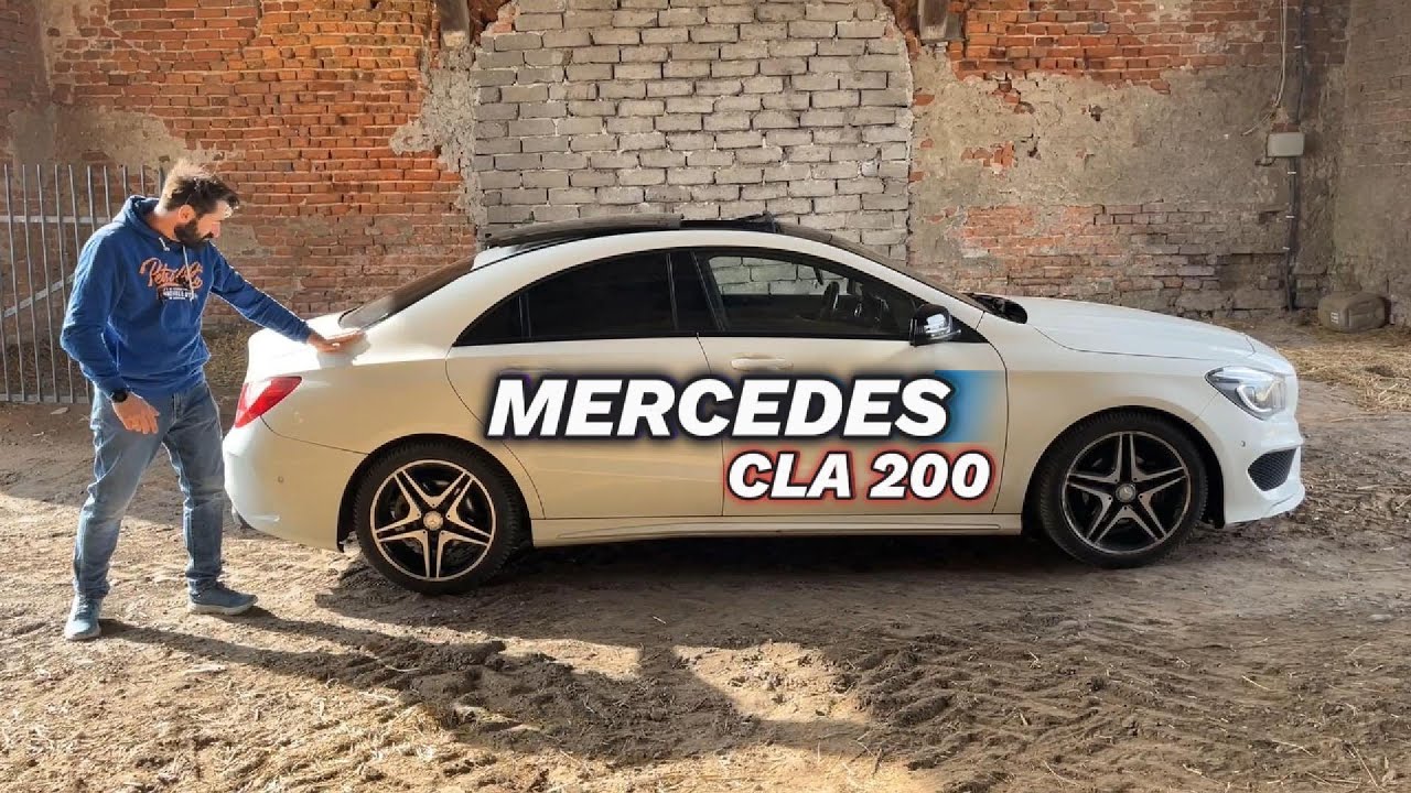 22. Mercedes CLA (C117)-świetny merc dla młodych...z beznadzieją skrzynią bieg&oacute;w.