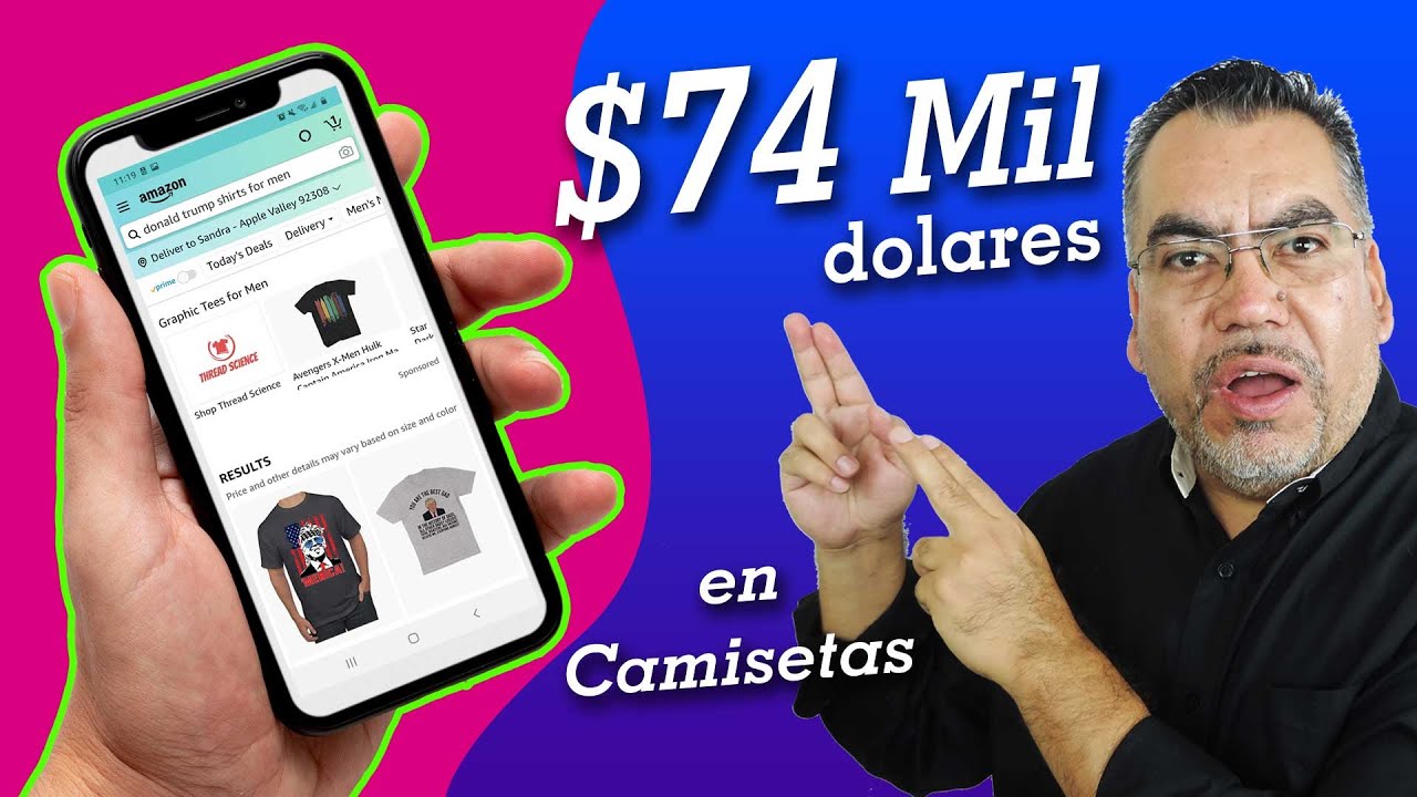 AMAZON Lo Mas Vendido en Camisetas [ ➕ De 74 Mil Dolares en Ventas ]