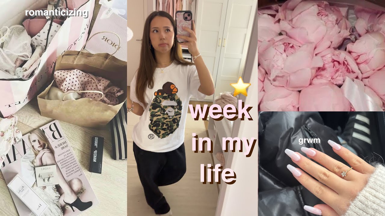 🩰 week in my life vlog ౨ৎ winter school break, grwm, fun w friends, romanticizing life