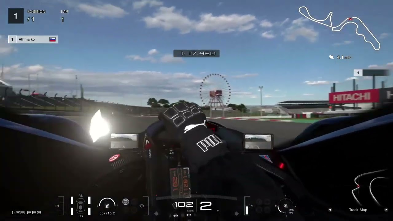 gran turismo 7 - suzuka red bull x2014 standard  flatout s section + SETUP - 