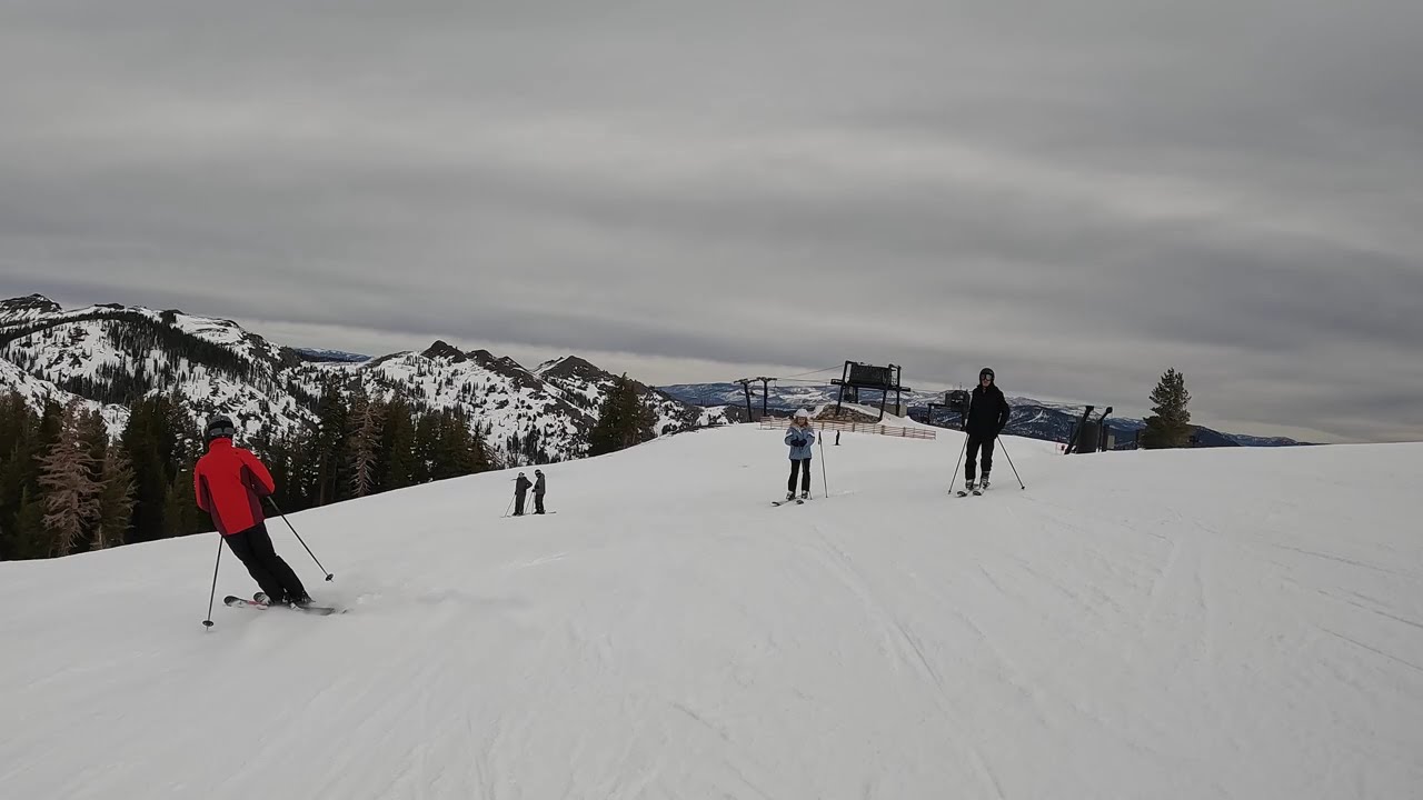 Palisades Tahoe Shirley Lake - Marillacs Trail January 21st 2026