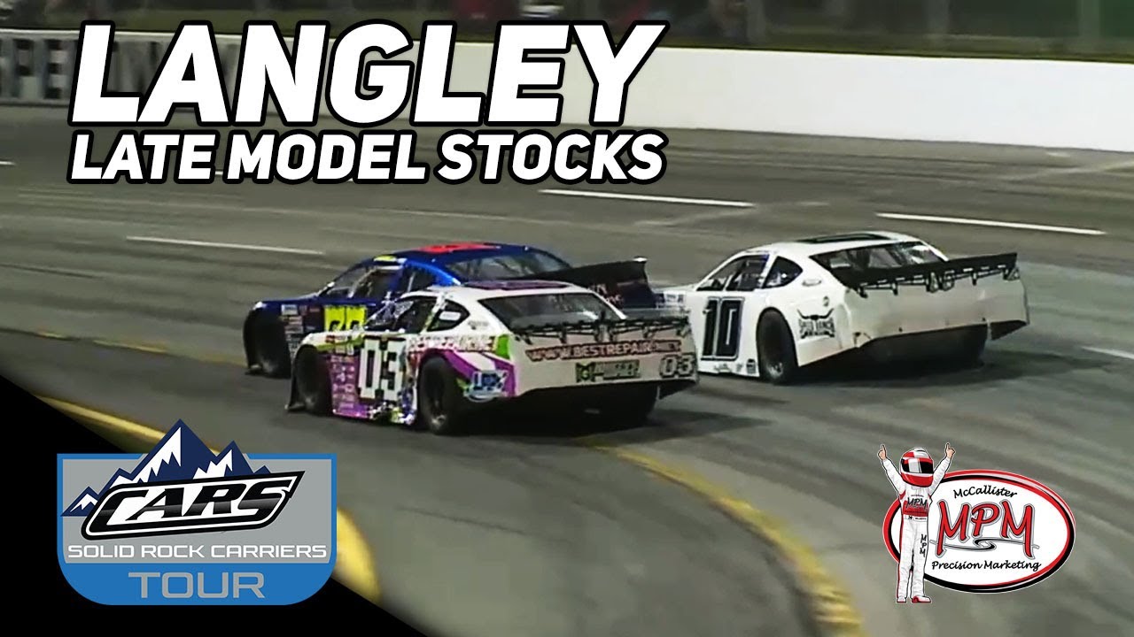 100th Race Delivers Drama | CARS Tour Late Model Stock Cars at Langley Speedway