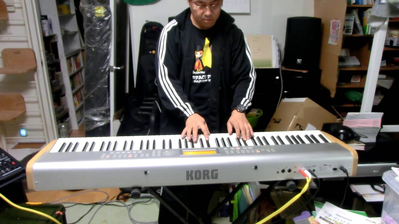 知人からお預かりしたシンセサイザー KORG SP-500