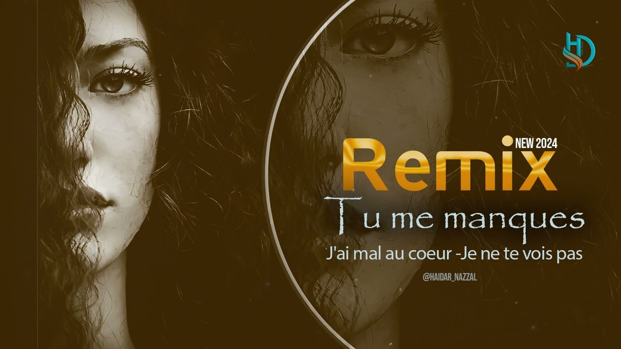 Tu me manques- J'ai mal au coeur- Je ne te vois pas Remix 2024