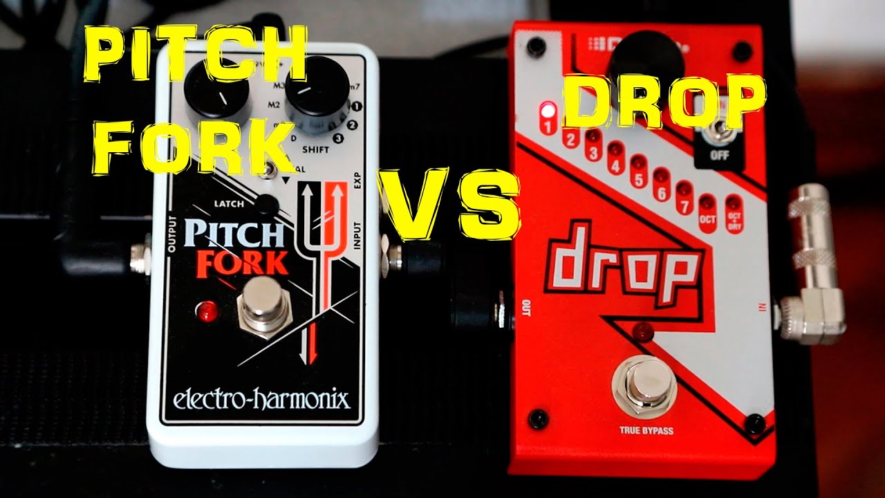 DIGITECH DROP VS PITCH FORK   TEST EN ESPAÑOL