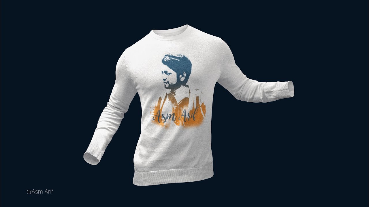 Make Your OWN FACE as T-shirt Design | How to design t shirts in photoshop cc