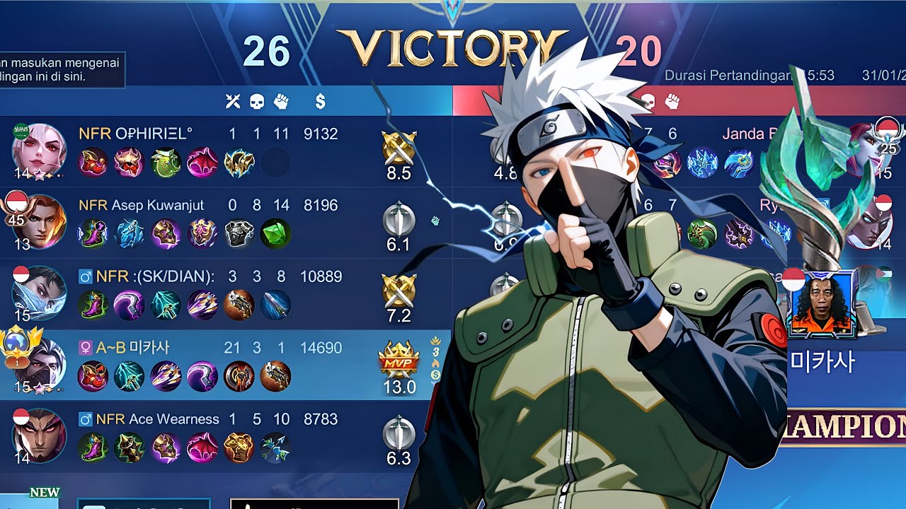 KETIKA GLOBAL HAYA MASUK ROOM RANDOM RISING MLBB MALAH KETEMU FULL SQUAD TAPI KOK...