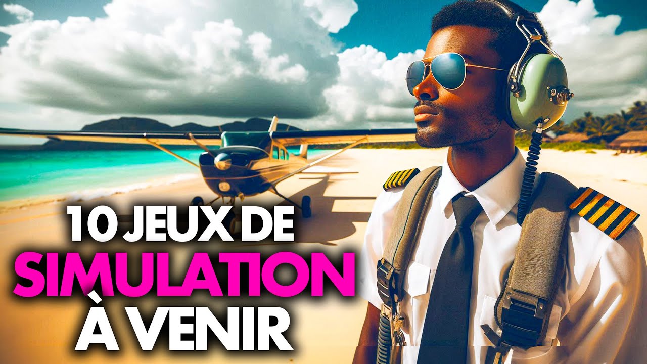 10 JEUX de SIMULATION à venir fin 2024 et 2025 (Inzoi, Flight Simulator 2024, Planet Coaster 2...)
