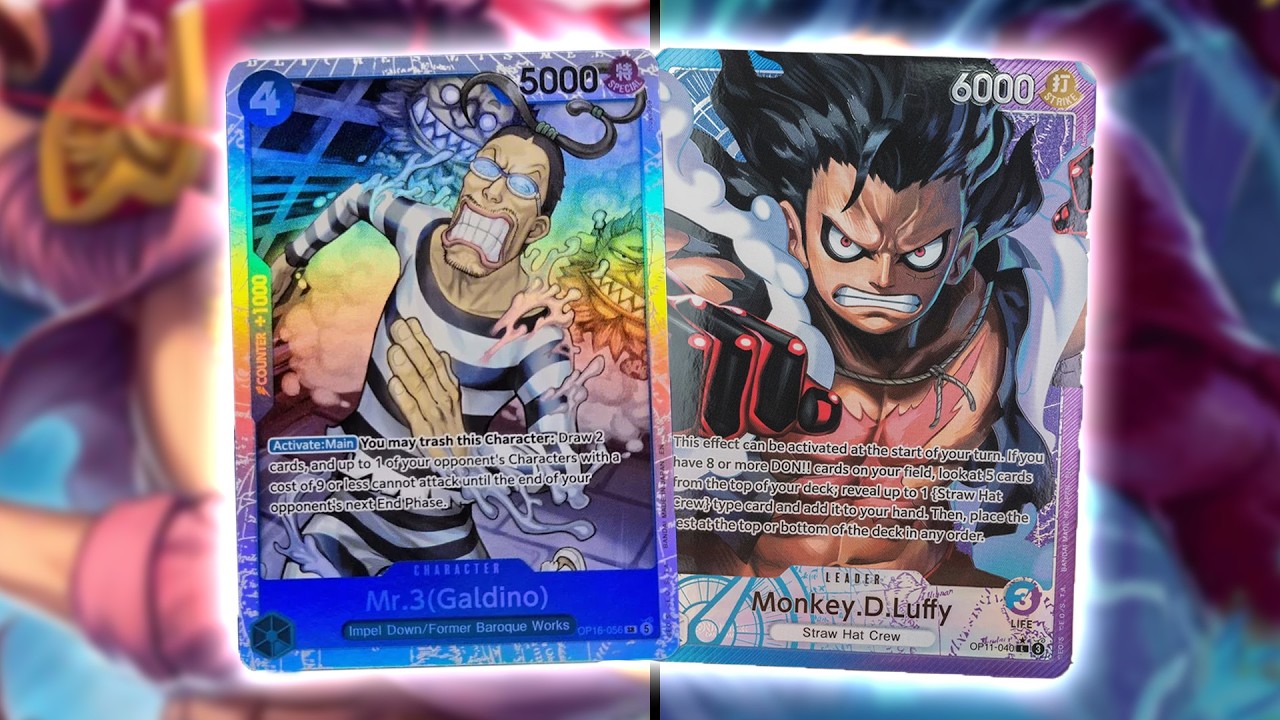 Mr. 3 возвращает Луффи в топ?!? || Профиль колоды OP16 One Piece Card Game и геймплей