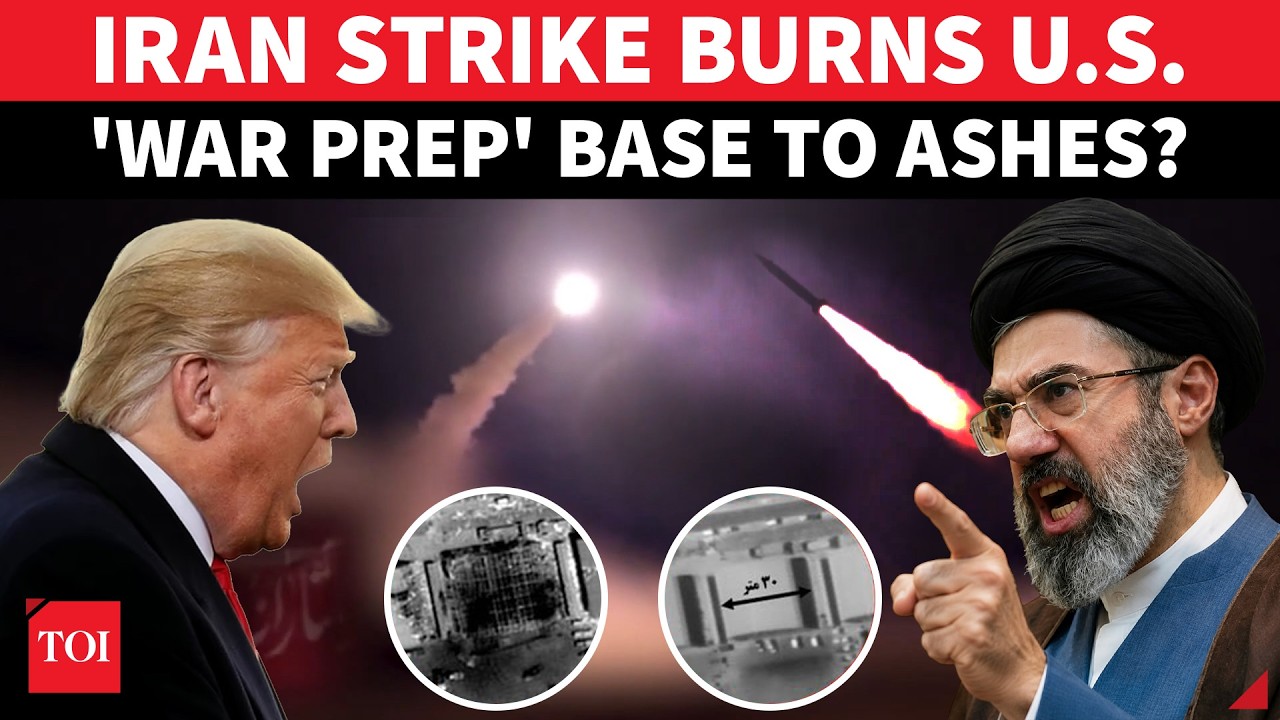 Iran's Big Airbase Hit; Satellite Images Reveal 'HUGE' Damage To US Base In Jordan; 'DEVASTATED...'