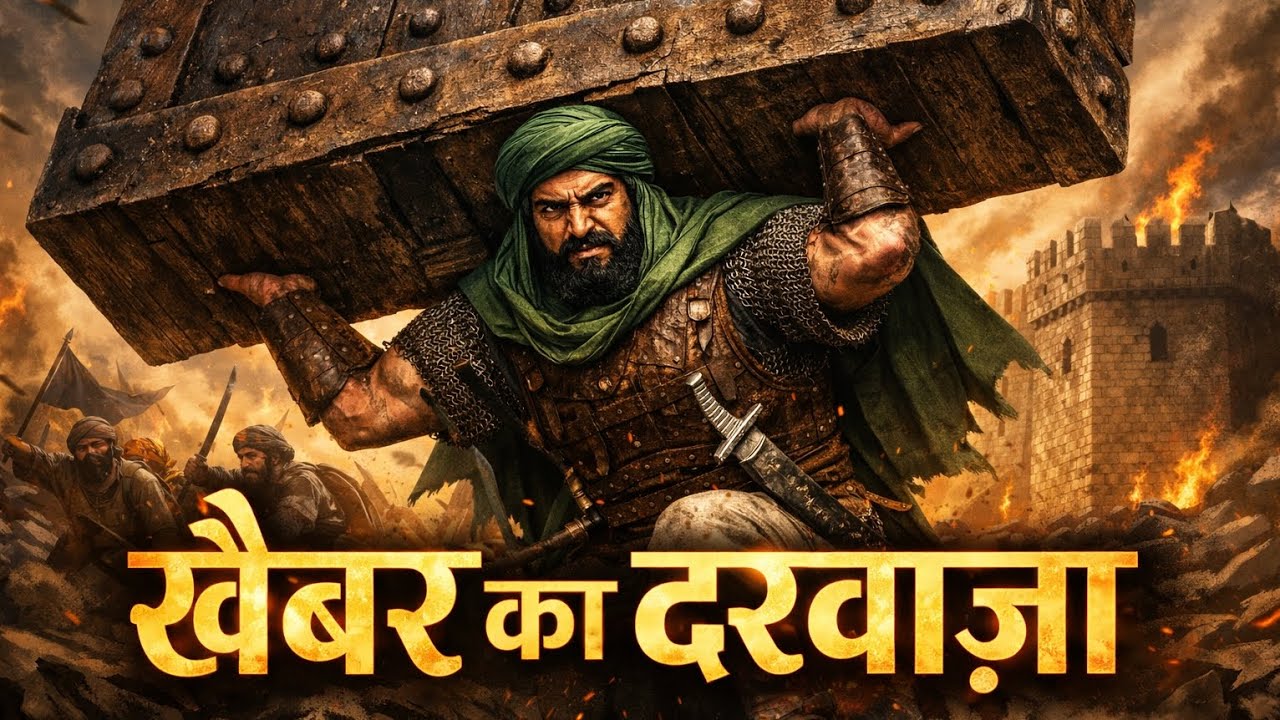 खैबर का भारी दरवाज़ा – हज़रत अली की हैरान कर देने वाली ताकत | Islamic Waqia #youtubevideo #trending 