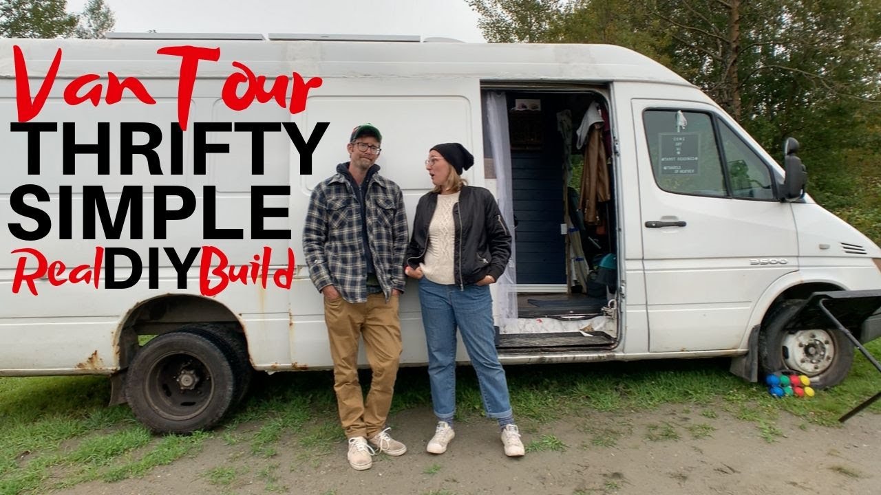 VAN TOUR | Finally A Real, Simple, Thrifty And Affordable DIY Van Build