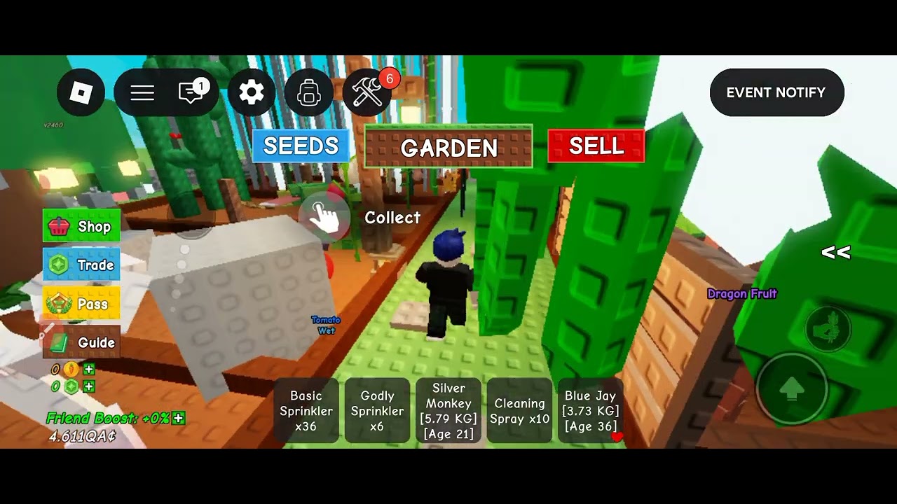 Main grow a garden 