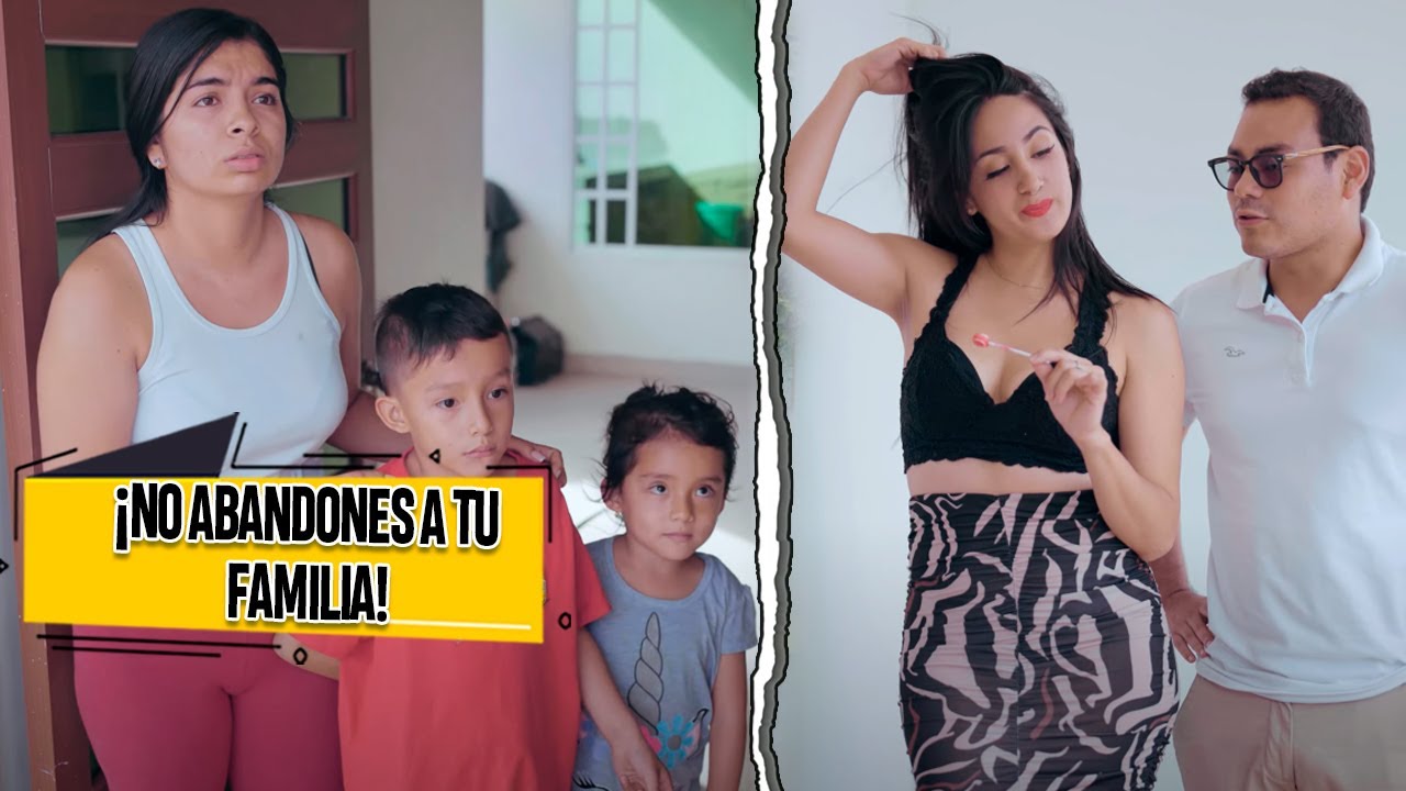 Cambio a su esposa e hijos por una mala mujer.