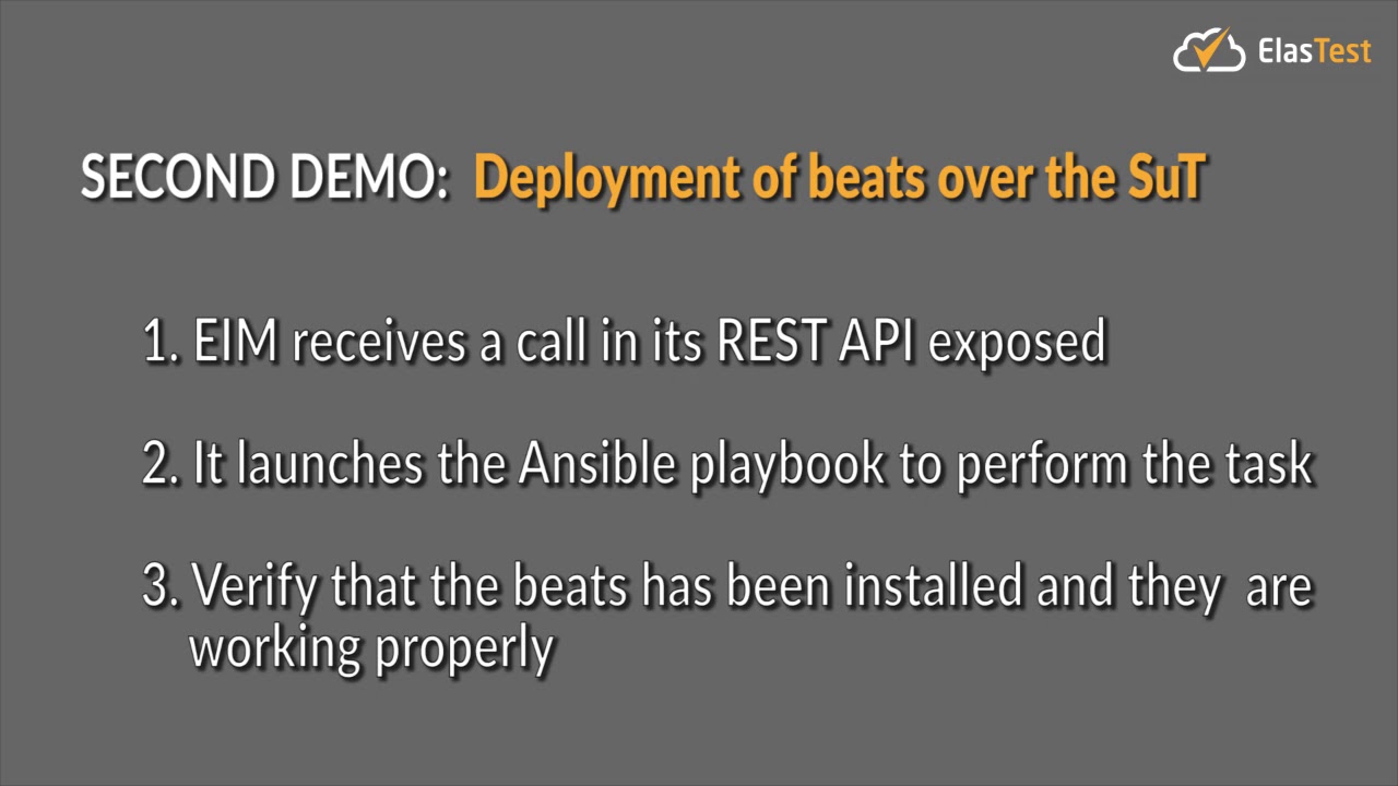 Demo EIM: instrumenting the System under Test (SuT)