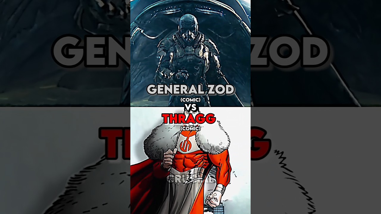 General zod vs Thragg #youtubeshorts #invincible #1v1edit #edit