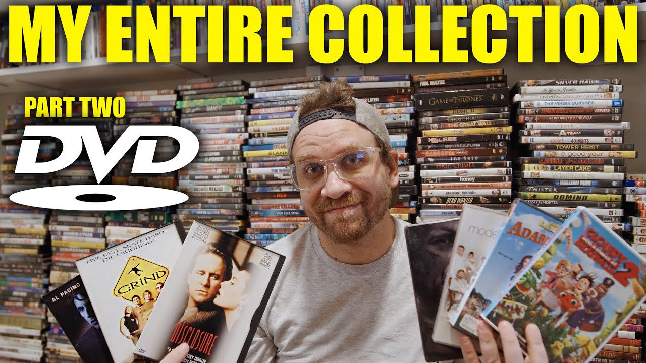 My Entire Physical Media Collection! Part 2: DVD