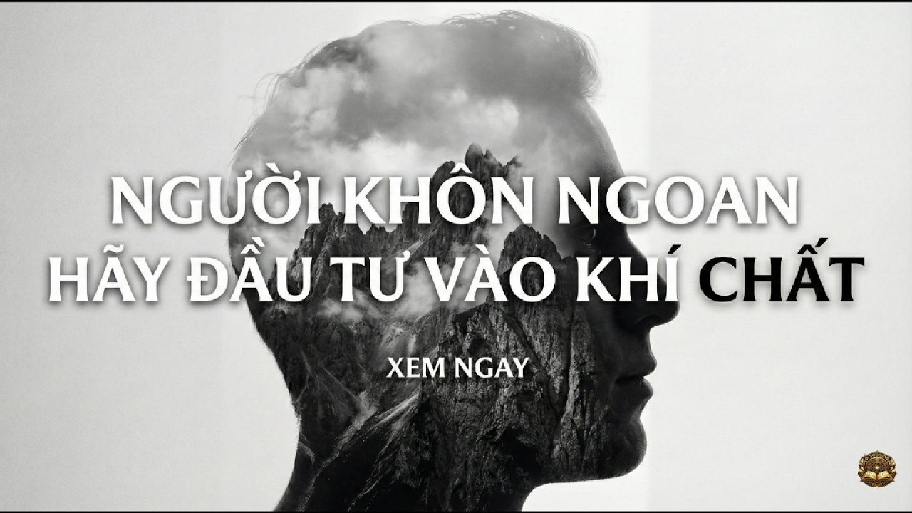 Người Khôn Ngoan Hãy Đầu Tư Vào KHÍ CHẤT: Khoản Đầu Tư Duy Nhất Không Bị Lạm Phát.
