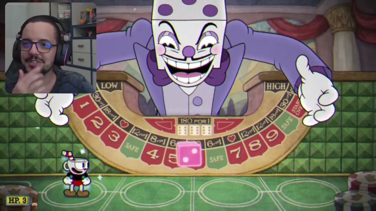 Cuphead 300% parte 5  -  Gameplay do Rafa Ribas