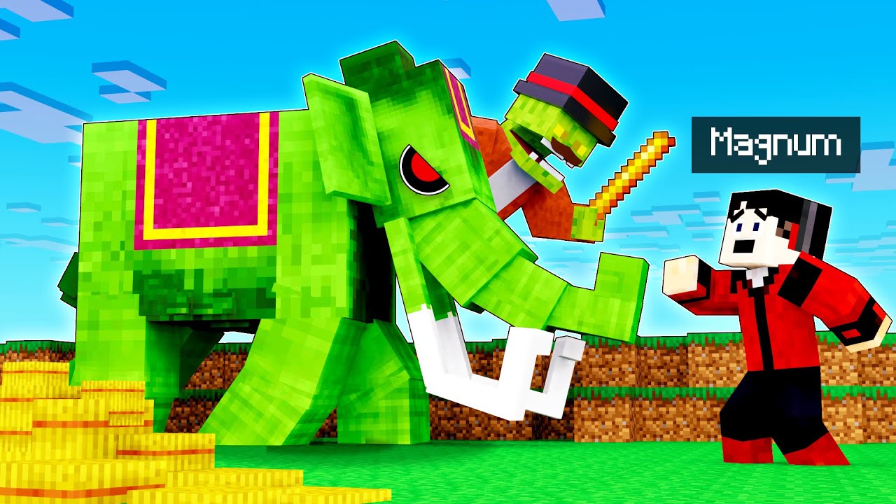 EXISTE EL ELEFANTE ZOMBIE!! 😭😱 | Minecraft