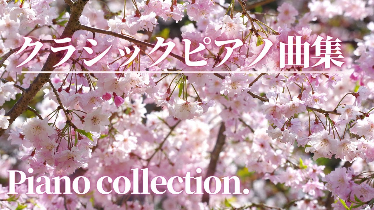 【名曲クラシック】ピアノ名曲集　ショパン、サティ、モーツァルト 他作業用BGM  Piano collection