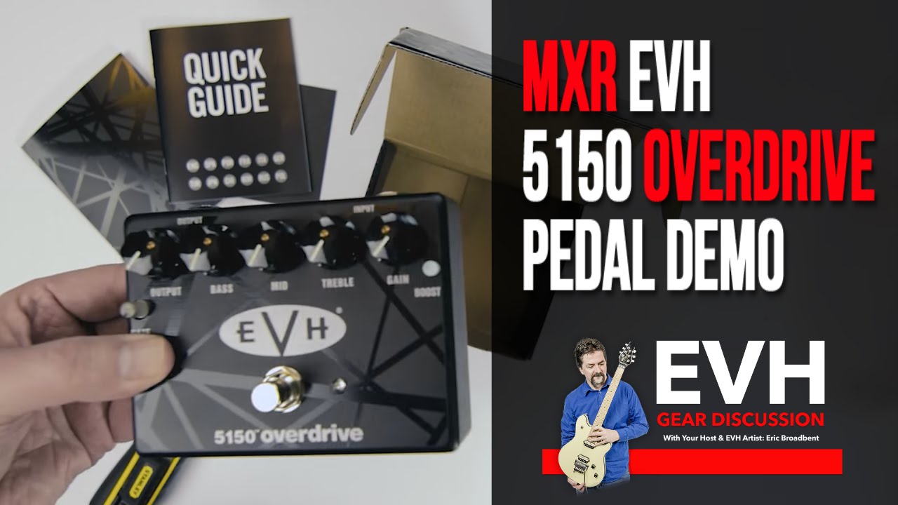 MXR EVH 5150 Overdrive Pedal Demo & Review