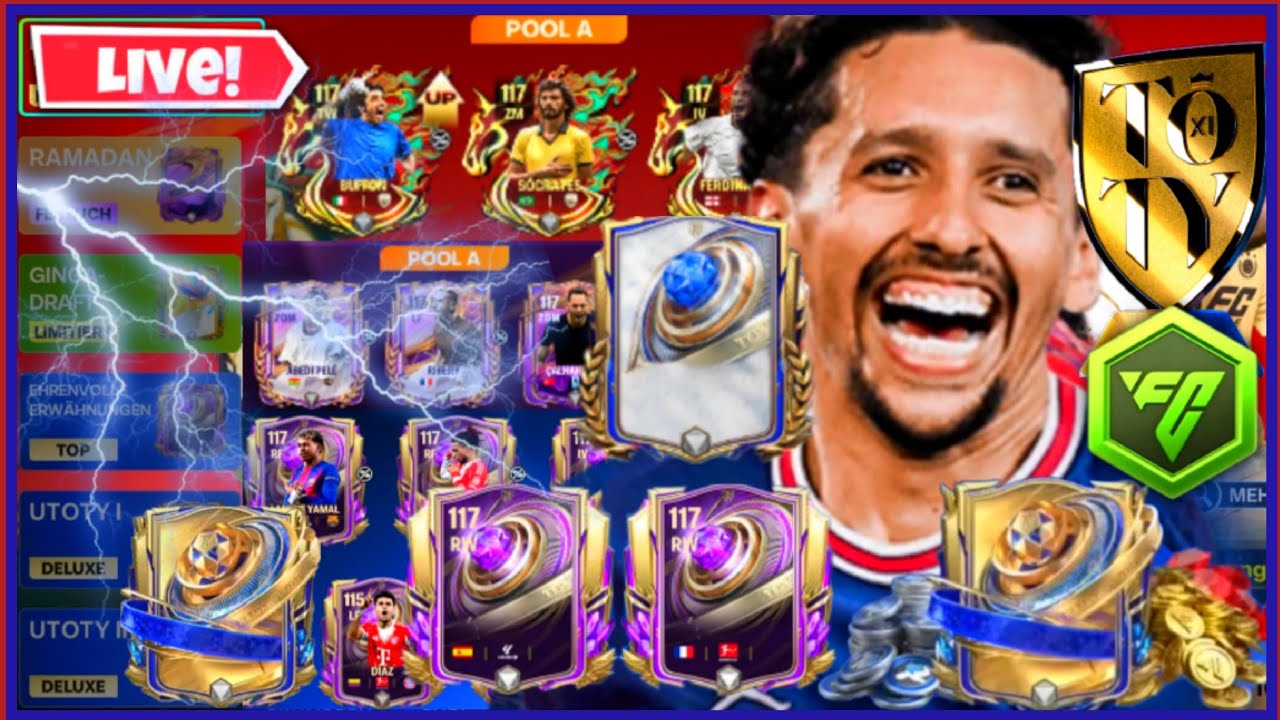 🔴 XXL Draft Pack Opening! TOTY Honourable Mentions, Lunar, Ramadan,...😱 LIVE