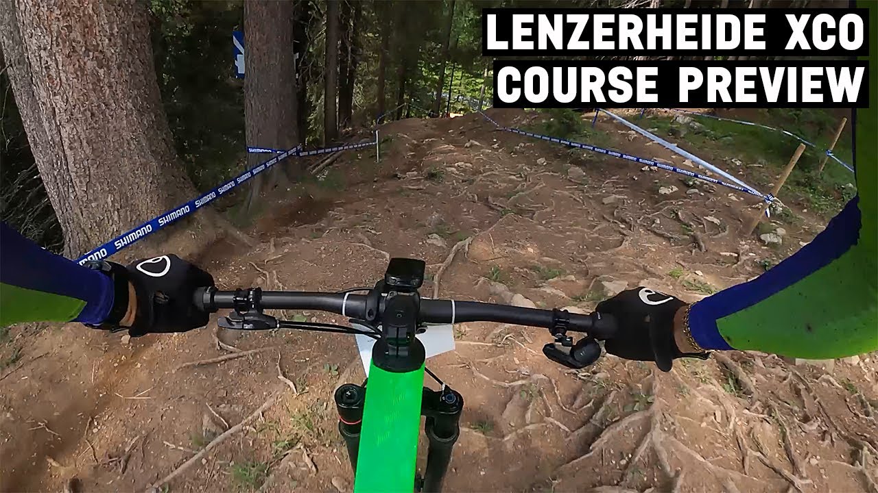 Lenzerheide XCO Course Preview with Luca Schwarzbauer