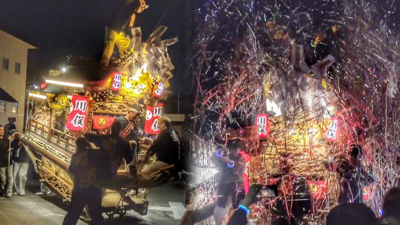 2025.10.29 東大阪市 川俣 だんじり 遊び·まいまいなど 川俣神社 秋祭り